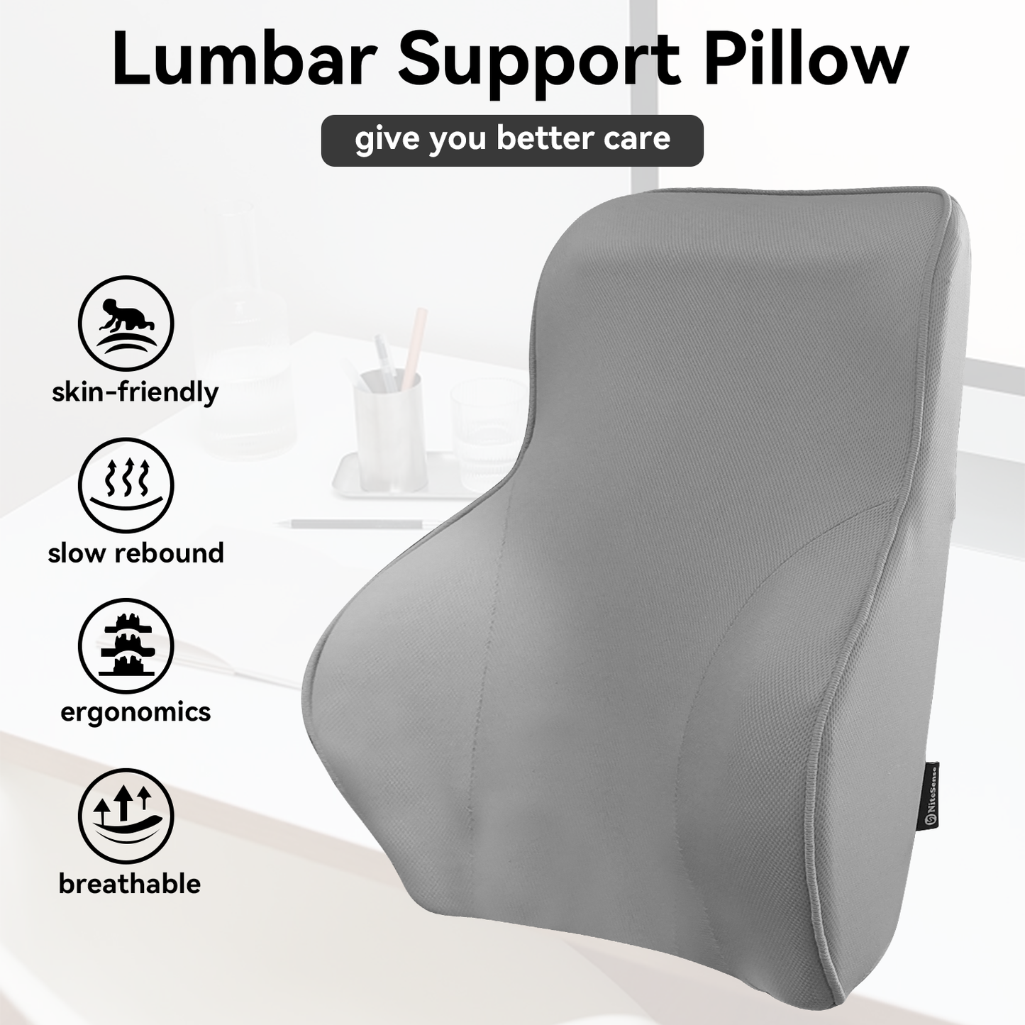 Ergonomische Rugkussen (Groot)