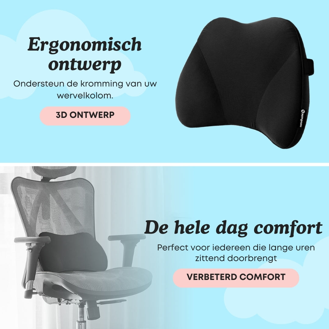 Ergonomische Rugkussen (Medium)