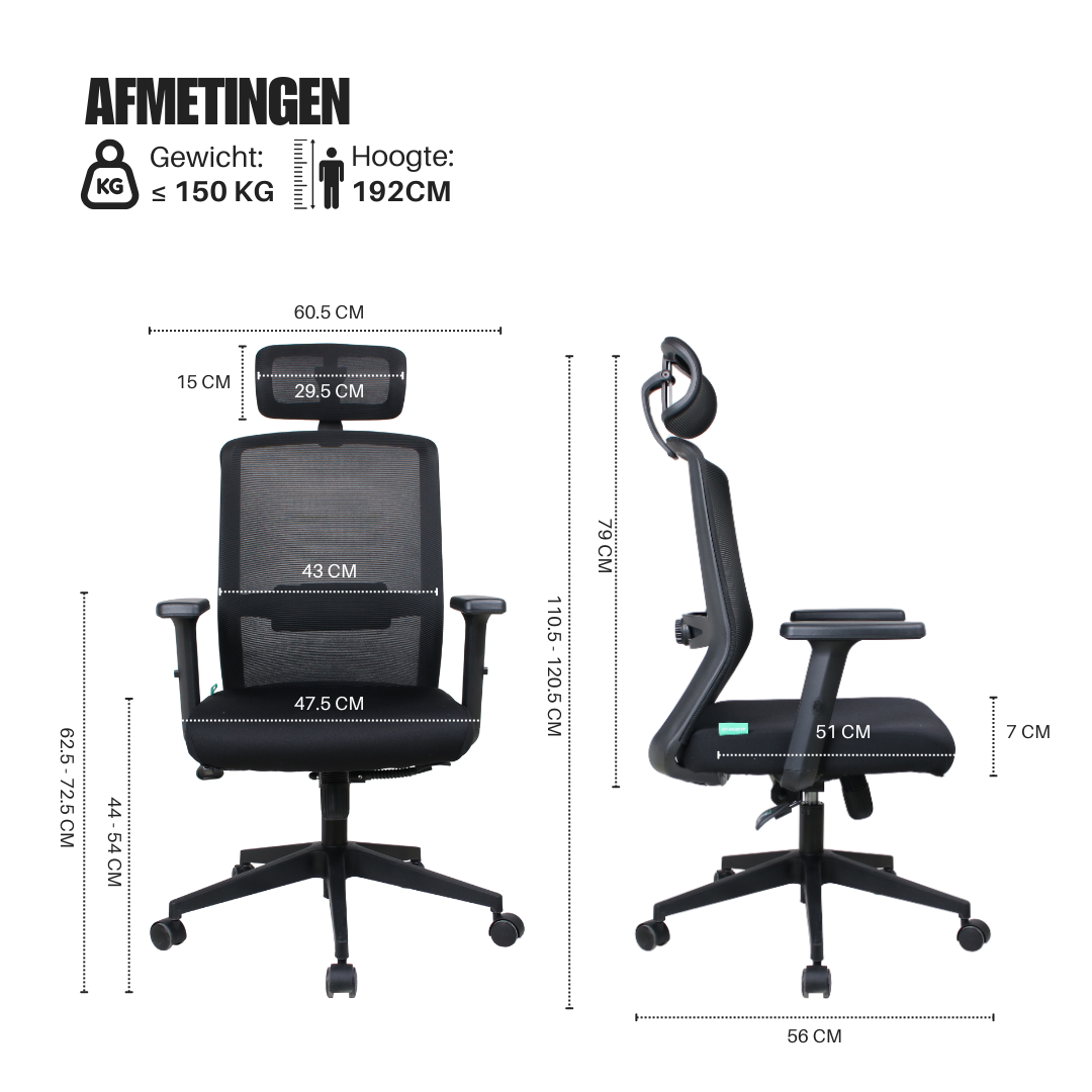 Classic OS100 – Bureaustoel