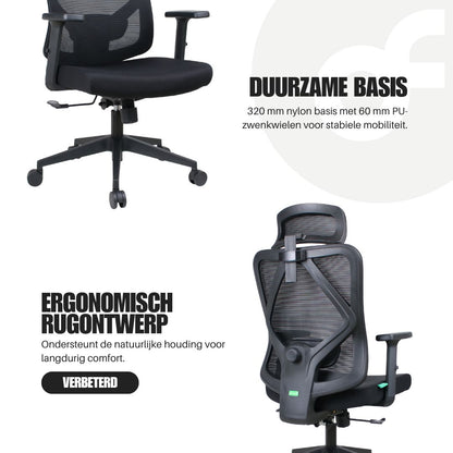 HomePro OS40 – Ergonomische Bureaustoel